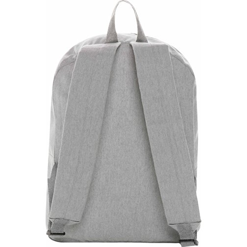 Impact Aware™ 285g/m² RCanvas-Rucksack, Ungefärbt, Grau , grau, Canvas - recycelt, 30,00cm x 41,00cm (Länge x Höhe), Bild 4