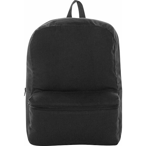 Impact Aware™ 285g/m² RCanvas-Rucksack, Ungefärbt, Schwarz , schwarz, Canvas - recycelt, 30,00cm x 41,00cm (Länge x Höhe), Bild 2