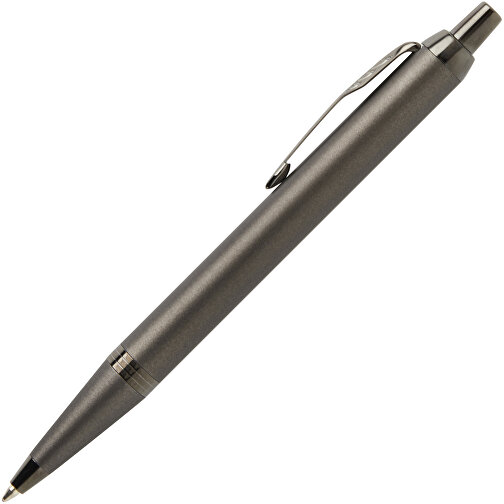 Parker IM Kugelschreiber , Parker, schwarz, Metall, 13,50cm (Länge), Bild 3