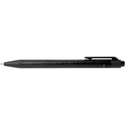 Chartik Kugelschreiber Aus Recyceltem Papier Mit Matter Oberfläche, Einfarbig , schwarz, Recyceltes Papier, 14,00cm (Länge), Bild 4