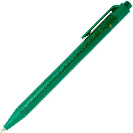 Chartik Kugelschreiber Aus Recyceltem Papier Mit Matter Oberfläche, Einfarbig , grün, Recyceltes Papier, 14,00cm (Länge), Bild 3