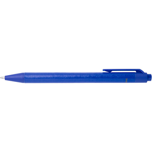 Chartik Kugelschreiber Aus Recyceltem Papier Mit Matter Oberfläche, Einfarbig , blau, Recyceltes Papier, 14,00cm (Länge), Bild 4