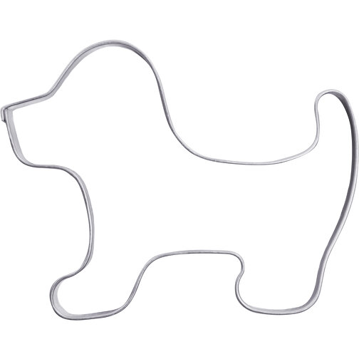 Backförmchen-Konserve - Hund + Knochen + Herz , individuell, Edelstahl, Kunststoff, Papier, 10,00cm (Höhe), Bild 2