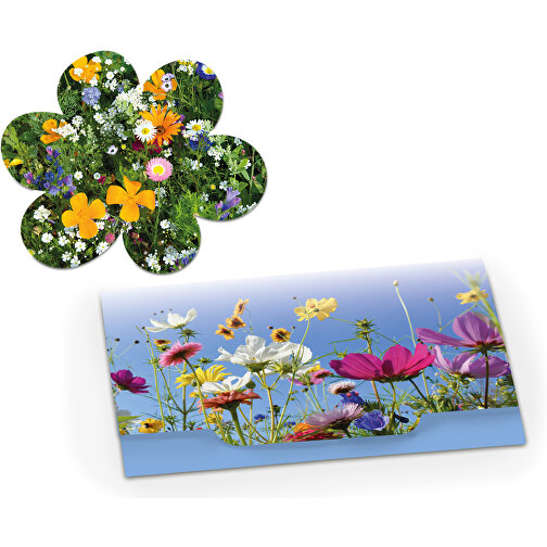Carta da semina - Motivo standard - Piccoli fiori, Immagine 1
