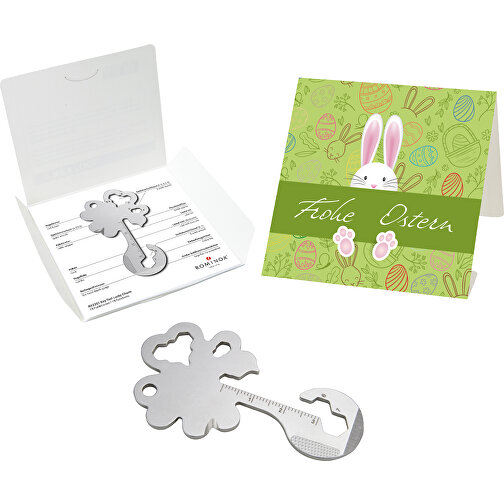 Set de cadeaux / articles cadeaux : ROMINOX® Key Tool Lucky Charm (19 functions) emballage à motif, Image 1