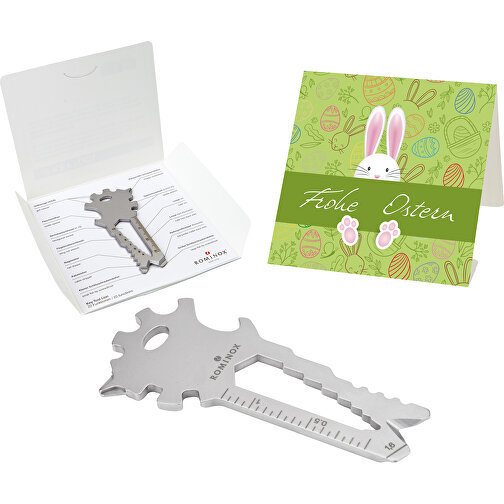 Set de cadeaux / articles cadeaux : ROMINOX® Key Tool Lion (22 functions) emballage à motif Frohe , Image 1