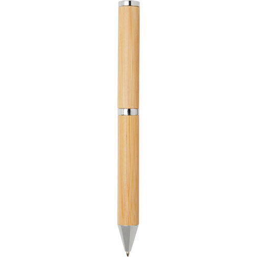 Set de regalo de bolígrafo y rollerball de bambú 'Apolys', Imagen 4