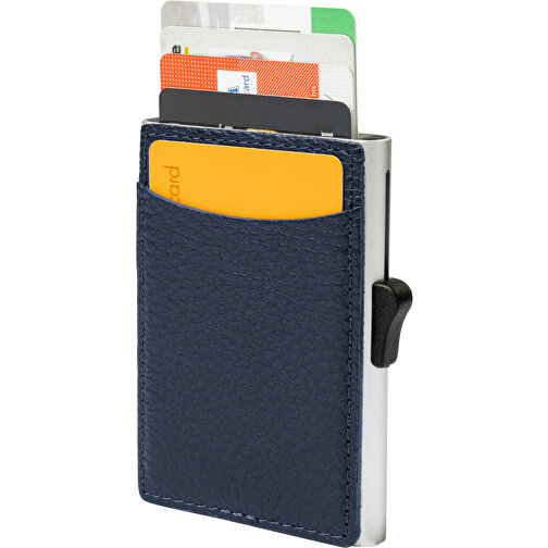 C-Secure RFID Kartenhalter , navy blau, Metall, 9,50cm x 6,50cm (Länge x Breite), Bild 1