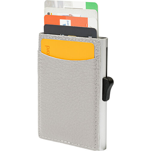 C-Secure RFID Kartenhalter , grau, Metall, 9,50cm x 6,50cm (Länge x Breite), Bild 1