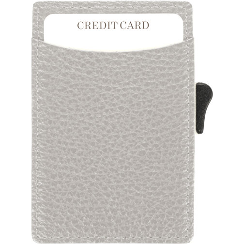 C-Secure RFID Kartenhalter , grau, Metall, 9,50cm x 6,50cm (Länge x Breite), Bild 2