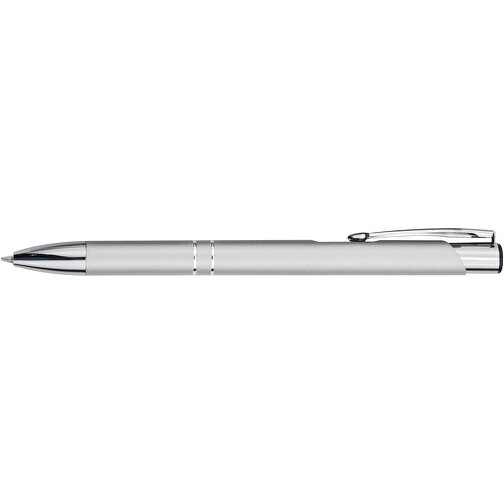 Moneta Kugelschreiber Aus Recyceltem Aluminium , silber, Recycled Aluminium, ABS Kunststoff, Eisen, 13,60cm (Länge), Bild 4