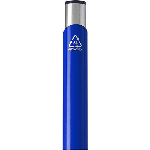 Moneta Kugelschreiber Aus Recyceltem Aluminium , royalblau, Recycled Aluminium, ABS Kunststoff, Eisen, 13,60cm (Länge), Bild 8