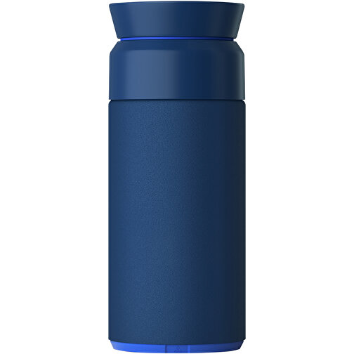 Ocean Bottle 350 Ml Brew Flask , ozeanblau, Recycled stainless steel, 50% PET Kunststoff, 25% Recycelter PET Kunststoff, 25% Silikon Kunststoff, 17,00cm (Höhe), Bild 3