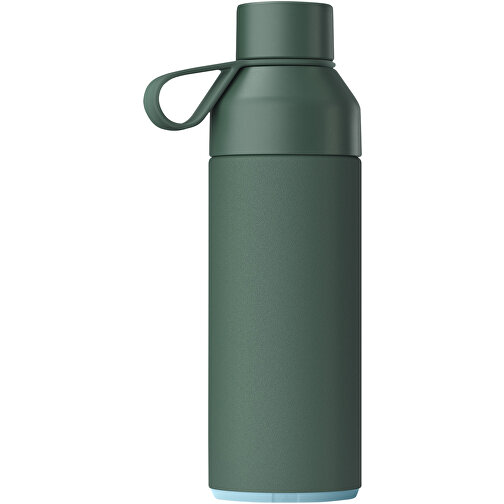 Ocean Bottle 500 Ml Vakuumisolierte Flasche , waldgrün, 70% Recycled stainless steel, 10% PET Kunststoff, 10% Recycelter PET Kunststoff, 10% Silikon Kunststoff, 21,70cm (Höhe), Bild 3