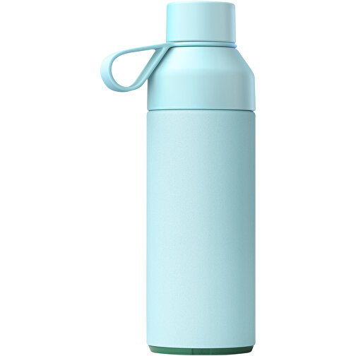 Ocean Bottle 500 Ml Vakuumisolierte Flasche , himmelblau, 70% Recycled stainless steel, 10% PET Kunststoff, 10% Recycelter PET Kunststoff, 10% Silikon Kunststoff, 21,70cm (Höhe), Bild 3