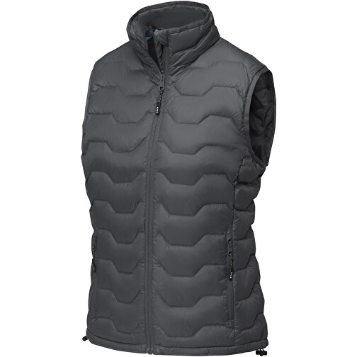 Epidote GRS Isolierter Daunen-Bodywarmer Für Damen Aus Recyceltem Material , storm grey, Dull cire-380T Woven mit wasserabweisendem Finish 100% recyceltes Nylon, GRS-zertifiziert , Padding/filling, Down insulation: Resp, M, , Bild 1