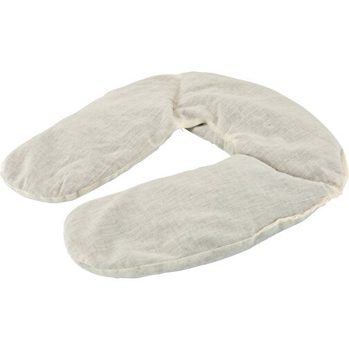 Cojín cervical Relax Grain Pillow gris, Imagen 2