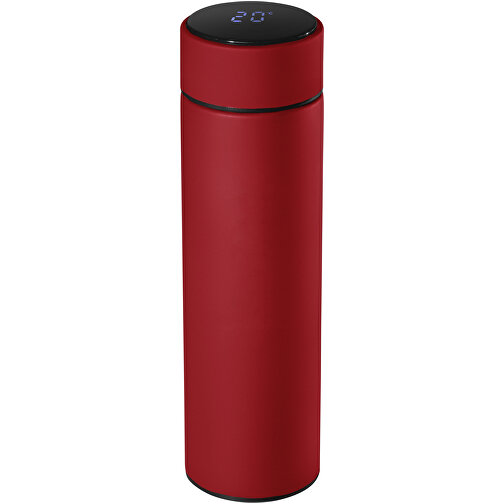 SCX.design D10 Smart Isolierflasche , mid red, Edelstahl, 23,00cm (Höhe), Bild 2