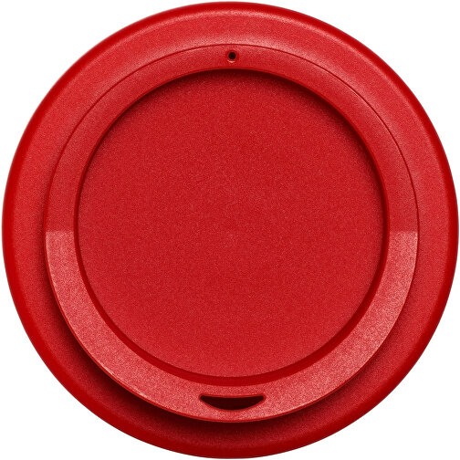 Brite-Americano® Eco Isolierbecher, 250 Ml , rot, 35% PP Kunststoff, 65% Recycelter PP Kunststoff, 11,80cm (Höhe), Bild 3