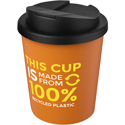 Gobelet recyclé Americano® Espresso de 250 ml avec couvercle anti-déversement, Image 2