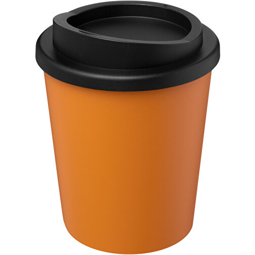 Americano® Espresso 250 Ml Recycelter Isolierbecher , orange / schwarz, Recycelter PP Kunststoff, 11,80cm (Höhe), Bild 1