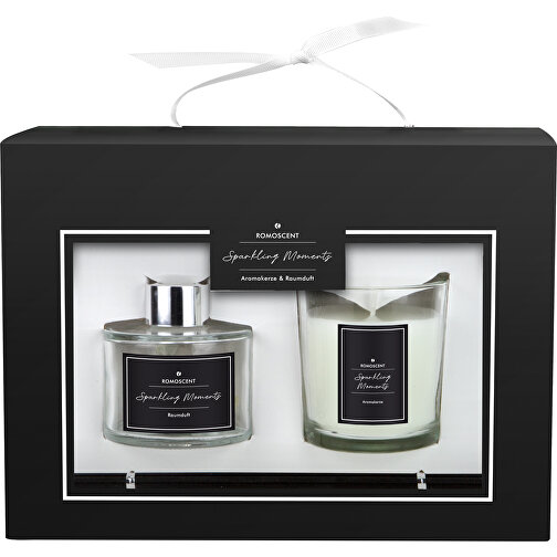 ROMOSCENT® Set Aroma Sparkling Moments, parfum d ambiance & bougie aromatique, Image 5