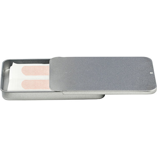 Pflaster Schiebebox - Standardpflaster , Aluminium, 9,60cm x 1,10cm x 6,00cm (Länge x Höhe x Breite), Bild 2
