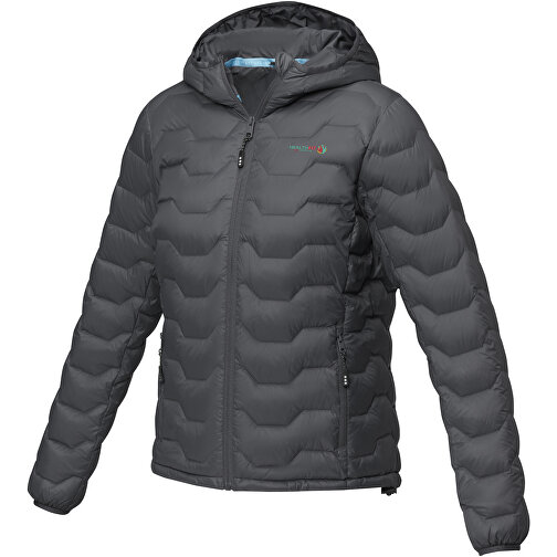 Petalite GRS Daunenjacke Für Damen Aus Recyceltem Material , storm grey, Dull cire-380T Woven mit wasserabweisendem und daunendichtem Finish 100% recyceltes Nylon, GRS-zertifiziert , Padding/filling, Dow, L, , Bild 2