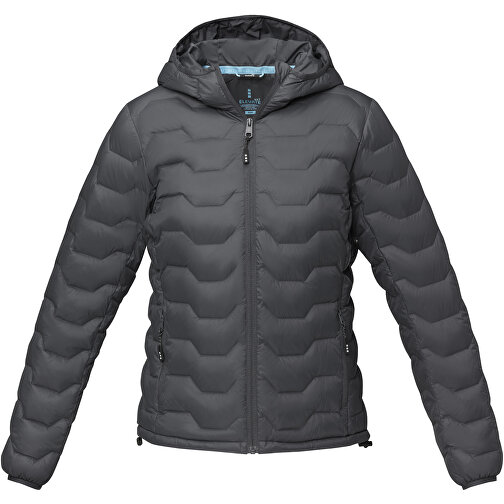 Petalite GRS Daunenjacke Für Damen Aus Recyceltem Material , storm grey, Dull cire-380T Woven mit wasserabweisendem und daunendichtem Finish 100% recyceltes Nylon, GRS-zertifiziert , Padding/filling, Dow, L, , Bild 3