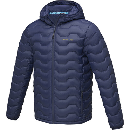 Petalite GRS Daunenjacke Aus Recyceltem Material Für Herren , navy, Dull cire-380T Woven mit wasserabweisendem und daunendichtem Finish 100% recyceltes Nylon, GRS-zertifiziert , Padding/filling, Dow, XXL, , Bild 2