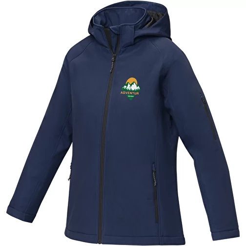 Notus damska ocieplana kurtka softshell, Obraz 2