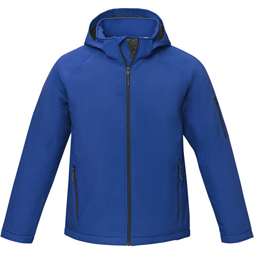 Notus Wattierte Softshell Herrenjacke , blau, Mechanisches Stretch Woven 100% Polyester, 250 g/m2, Padding/filling, Taft 100% Polyester, S, , Bild 3