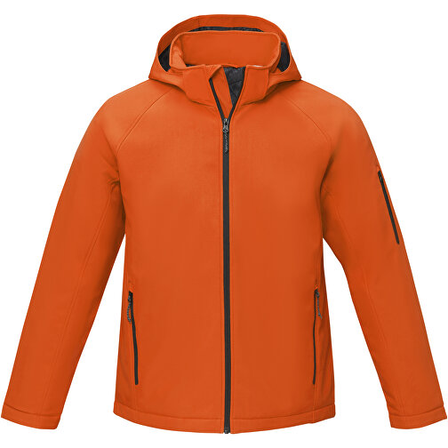 Notus Wattierte Softshell Herrenjacke , orange, Mechanisches Stretch Woven 100% Polyester, 250 g/m2, Padding/filling, Taft 100% Polyester, L, , Bild 3