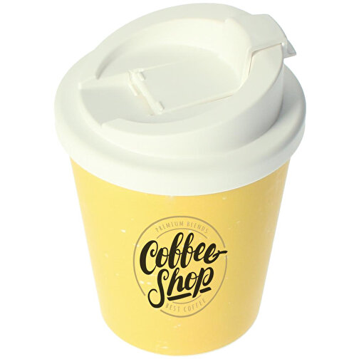 Kaffeebecher 'Premium Deluxe' Small , standard-rot/weiß, Kunststoff, 12,00cm (Höhe), Bild 2