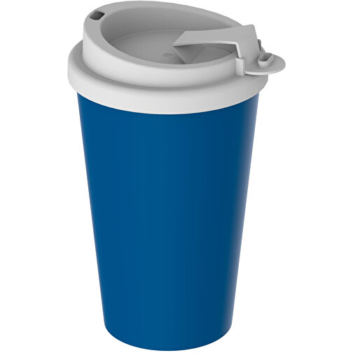 Kaffeebecher 'PremiumPlus' , standard-blau PP/schwarz, Kunststoff, 15,50cm (Höhe), Bild 5