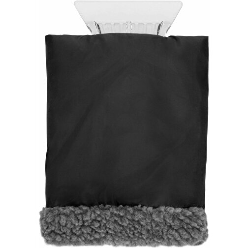 Eiskratzer 'Vision' Mit Handschuh , schwarz/weiß, Kunststoff, 24,00cm x 16,00cm (Länge x Breite), Bild 1