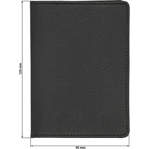 Dokumentenmappe 'Organizer' , schwarz, Kunststoff, 12,50cm x 9,00cm (Länge x Breite), Bild 2