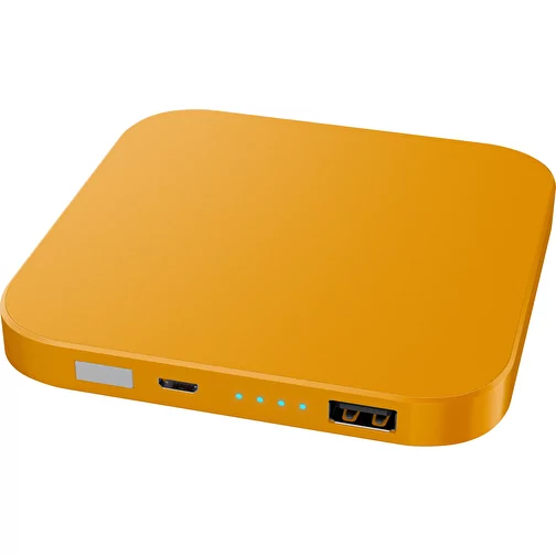 LuxWire powerbank wireless con logo LED, Immagine 1