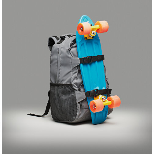 Bright Sportbag , silber matt, Polyester, 29,00cm x 45,00cm x 18,00cm (Länge x Höhe x Breite), Bild 14