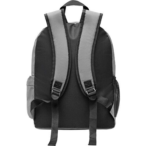 Bright Backpack , silber matt, Polyester, 32,00cm x 40,00cm x 12,00cm (Länge x Höhe x Breite), Bild 5