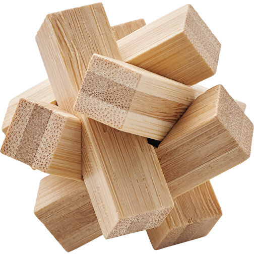 Cubenats , holzfarben, Bambus, 4,50cm x 4,50cm (Länge x Breite), Bild 1