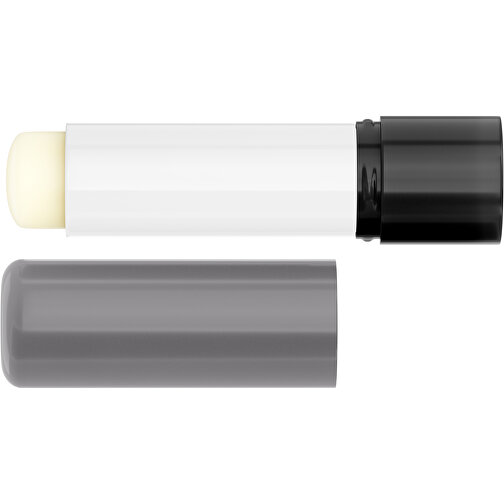 Lippenpflegestift 'Lipcare Original' Mit Polierter Oberfläche , grau / schwarz, Kunststoff, 6,90cm (Höhe), Bild 3