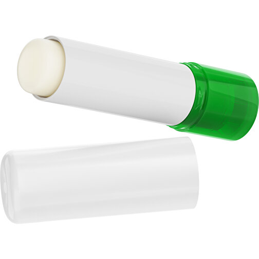 Lippenpflegestift 'Lipcare Original' Mit Polierter Oberfläche , weiß / grün, Kunststoff, 6,90cm (Höhe), Bild 1