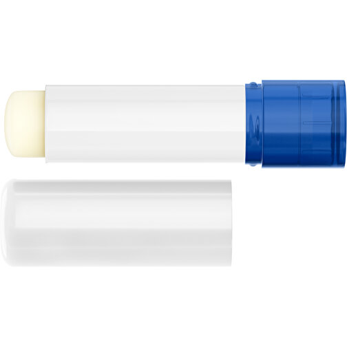 Lippenpflegestift 'Lipcare Original' Mit Polierter Oberfläche , weiß / blau, Kunststoff, 6,90cm (Höhe), Bild 3