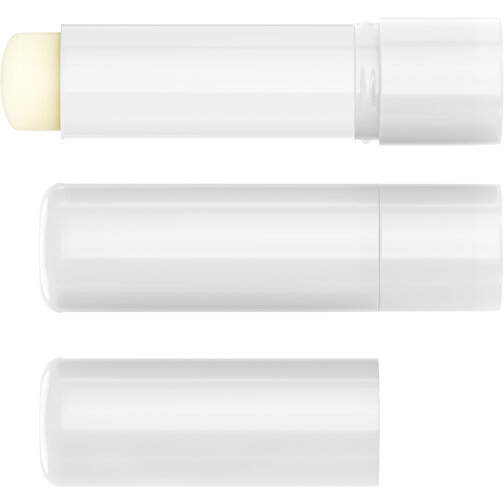 Lippenpflegestift 'Lipcare Original' Mit Polierter Oberfläche , weiß, Kunststoff, 6,90cm (Höhe), Bild 4