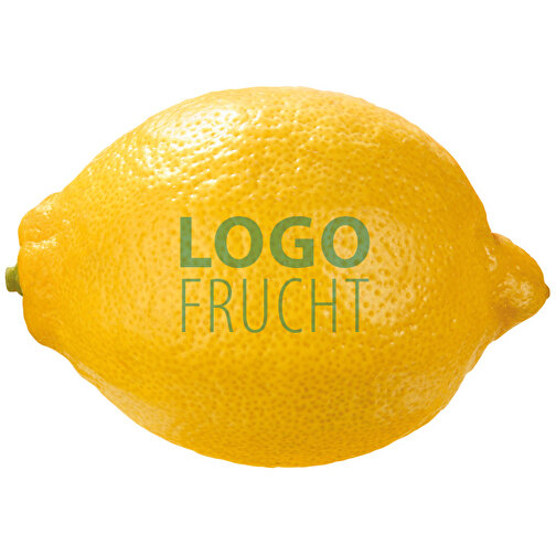 LogoFrucht Zitrone - Kiwi , grün, 6,00cm x 8,00cm (Höhe x Breite), Bild 1