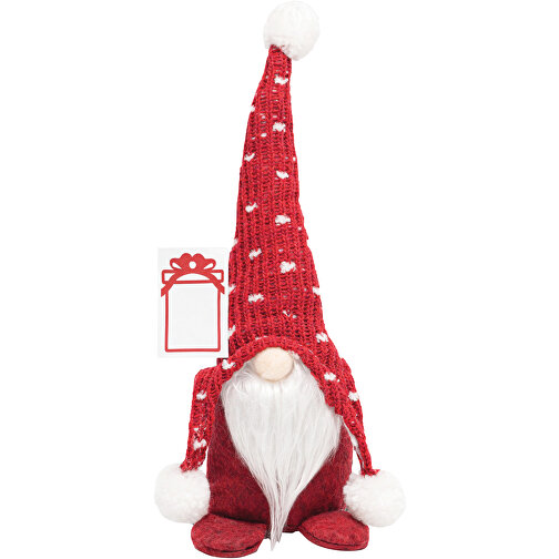 Weihnachts-Wichtel FRANZ , rot, Polyester / Polypropylen, 28,00cm (Länge), Bild 1