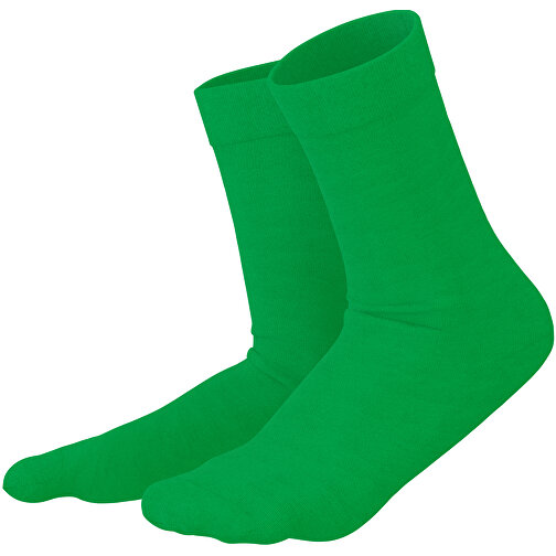 Adam - Die Premium Business Socke , grün, 85% Natur Baumwolle, 12% regeniertes umwelftreundliches Polyamid, 3% Elastan, 36,00cm x 0,40cm x 8,00cm (Länge x Höhe x Breite), Bild 1