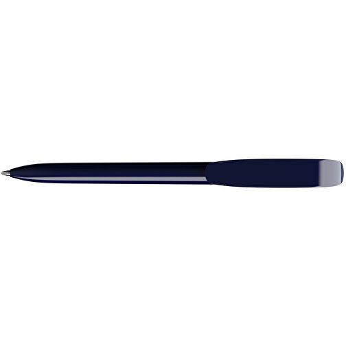 BIC® Super Clip Kugelschreiber Siebdruck , BiC, marineblau, Kunststoff, 14,40cm x 1,20cm (Länge x Breite), Bild 3