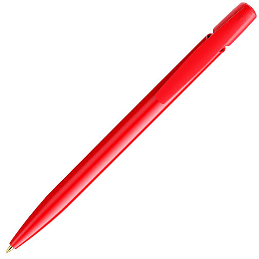 BIC® Media Clic Kugelschreiber Siebdruck , BiC, rot, Kunststoff, 14,70cm x 1,30cm (Länge x Breite), Bild 2